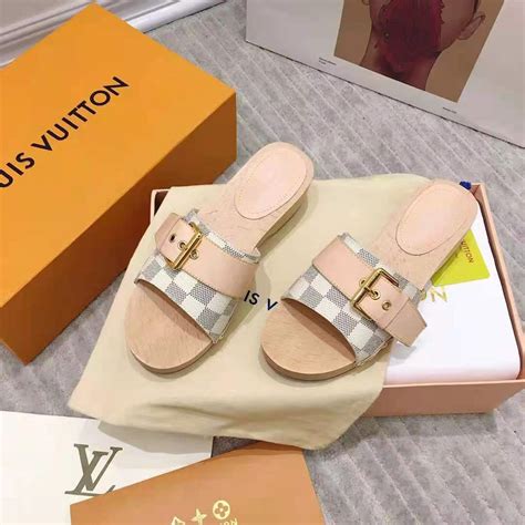 louis vuitton lockit mule|Louis Vuitton flat shoes for women.